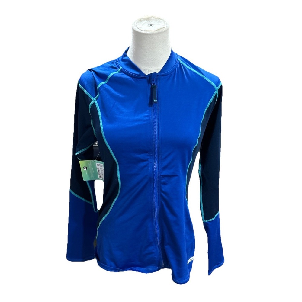 Sea Doo Women's Rash Guard Large Full Zip Mallot Protect